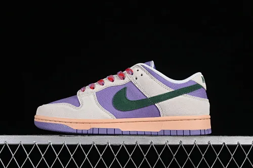 All Categories Nk SB Dunk Series Nk SB Dunk Low Low-top sneakers Nk SB Dunk Low Taro Purple Black Hook Low-top casual sports skateboard shoes HF5030-030